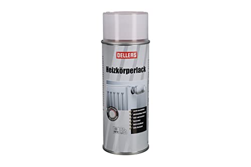 OELLERS Heizkörperlack Sprühlack, RAL 6019 Weißgrün, 400 ml, bewährte Qualitätsfarbe, hohe Deckkraft und Ergiebigkeit, Temperaturbeständig, kratz- und abriebfest, schmutz- und staubabweisende Farbe von OELLERS