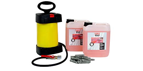 OELLERS Horizontalsperre, hocheffektives Niederdruck Injektionsverfahren, 2x5 Liter OELLERS Diffusil + Injektionspumpe + Injektionspacker Verkieselung schnell und sicher für trockene Wände von OELLERS