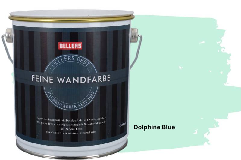 OELLERS Wandfarbe Premium, Feine Wandfarbe, 2,5 Liter Matt von OELLERS