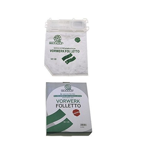 Mikrofaser Staubsaugerbeutel Vorwerk Kobold VK 135 von OEM SYSTEMS