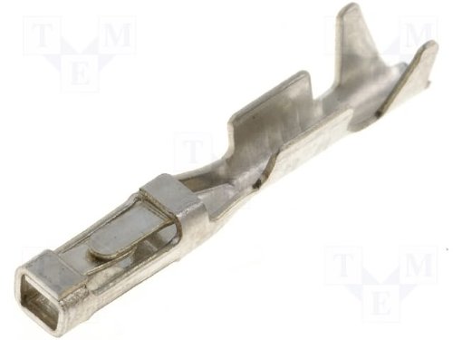 OEM 50 Stück Crimpkontakte für Pinheader Raster 2,54mm, Silber, Buchse, Messing OEM 50 Stück Crimpkontakte für Pinheader Raster 2,54mm, Silber, Buchse, Messing von OEM