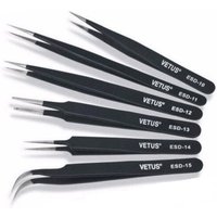 Antistatische Präzisionspinzette (6 Stück) Esd-Pinzette von OEM