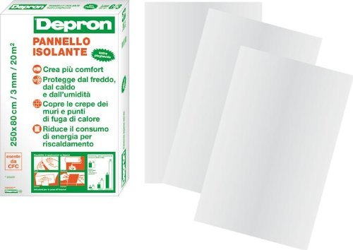 Depron Dämmplatten, 80 x 125 cm, Stärke 3 mm, Packung à 20 Platten von OEM SYSTEMS