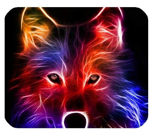 Gummi - Gaming Mouse Pad - Mousepad - Streifen Wölfe rechteckige Mousepad - Büro - Schreibtisch Dekoration von OEM