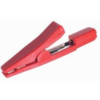 Isolierte Krokodilklemme mit 2mm Bananenstecker 2mm ROT von OEM