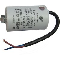 Kondensator Arbeitsmotor-Kondensator 14uF 450Vac 42x70mm Klemmen KABEL von OEM