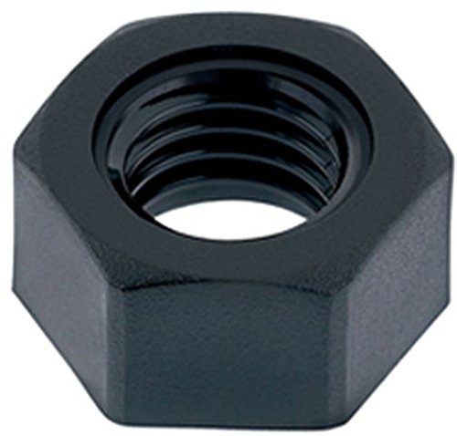 Kunststoff Mutter Sechskantmutter M3 Nylon 6.6 schwarz 10 Stück von OEM