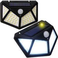 LED-Solarlampe 100 mit Bewegungs- und Dämmerungssensor 100 SMD-Dioden LED-Solarlampe 100 mit Bewegungs- und Dämmerungssensor 100 SMD-Dioden von OEM