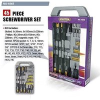 Magnetische Schraubendreher und Schraubendreher-Satz 45Uds. Magnetische Schraubendreher und Schraubendreher-Satz 45Uds. von OEM