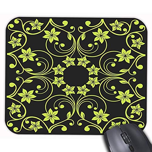 Schwarze und Grüne Zitrone Spitzen Muster Blumen - ausdrucken - Persönlichkeit rechteckige Desktop - Mousepad Custom Design Gaming Mouse Pad Notebook - Mousepad Schwarze und Grüne Zitrone Spitzen Muster Blumen - ausdrucken - Persönlichkeit rechteckige Desktop - Mousepad Custom Design Gaming Mouse Pad Notebook - Mousepad von OEM
