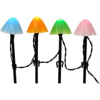 Set de 20 Lichter LED de Weihnachten mit Form de Pilz, mehrfarbig und 8 Funktionen, Flackereffekt Set de 20 Lichter LED de Weihnachten mit Form de Pilz, mehrfarbig und 8 Funktionen, Flackereffekt von OEM