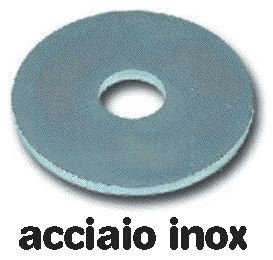 Unterlegscheiben Piane Broad Edelstahl-Uni 6592 messen 6x24 mm conf. 500 Stück von OEM