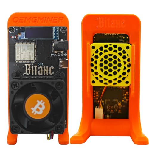 Bitaxe Gamma 601 Pro Dual-Fan Edition | 1.3TH/s (OC 1.5TH/s) Bitcoin Miner | Twin Turbo Cooling | BM1370 ASIC | 18W/TH Effizienz | 2.4G WiFi & Web Management von OEMGMINER