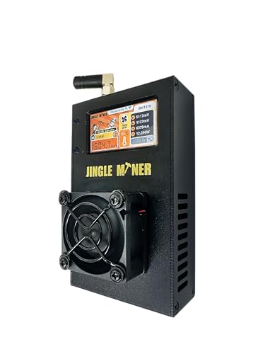 Jingle Miner BTC Solo Lite 1,2 Th/s 23 W Asic Miner 19.17j/Gh BM1370 ASIC Chip Bitcoin Mining ursprünglich für Antminer S21 Pro entwickelt von OEMGMINER