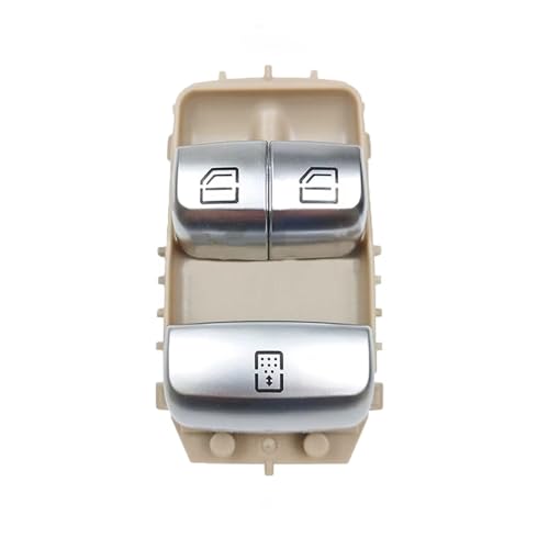 Fensterheber Steuerschalter Für Benz W213 W222 X222 Fensterheberschalter Knopföffner 2229050009(Beige) von OEXRIG