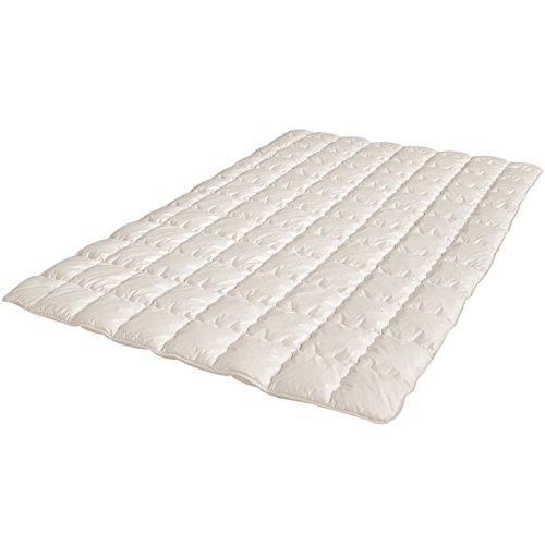 Öko Planet Bettdecke Medium 100% Bio Baumwolle 200x220 cm, Ganzjahresdecke für Allergiker geeignet, waschbar, Verschiedene Größen von Öko Planet