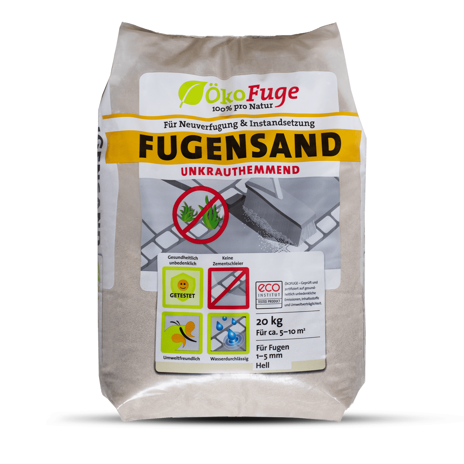 ÖkoFuge Fugensand Natur 20kg von ÖkoFuge