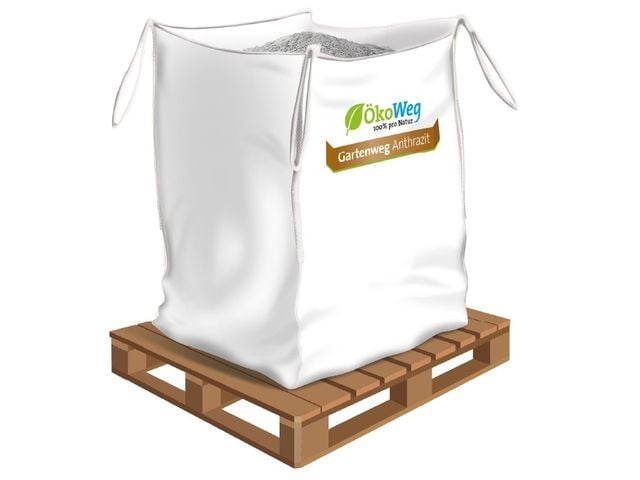 Big Bag ÖkoWeg Gartenweg anthrazit 750 kg von ÖkoWeg