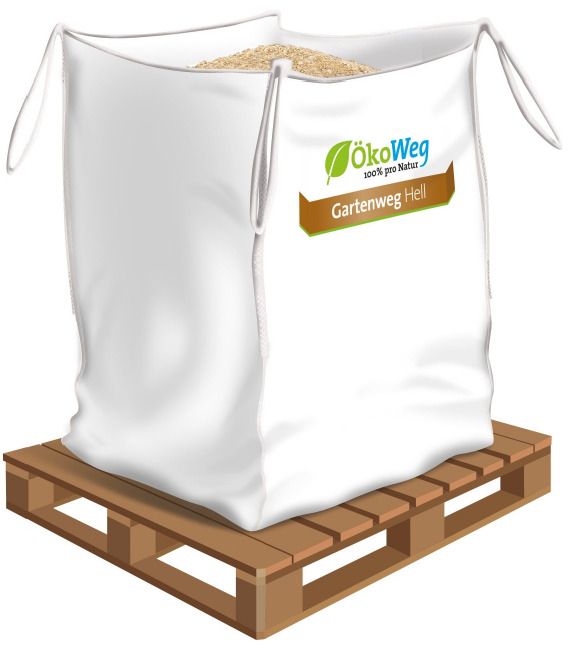 Big Bag ÖkoWeg Gartenweg hell 750 kg von ÖkoWeg