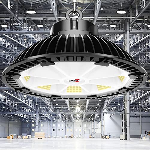 LED Hallenbeleuchtung 150W, Hallenstrahler LED 21000LM, IP65 Wasserdicht UFO Hallenleuchte, Industrielampe Led High Bay Light für Werkstatt Garage Warehouse, 5000K Kaltweiss von Öuesen