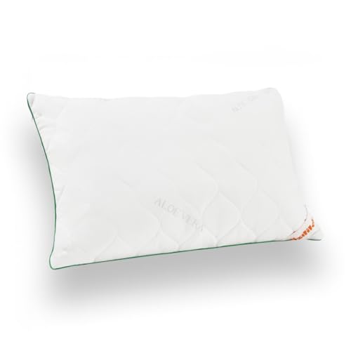 Özdilek Aloe Vera Memory Foam Kissen, Atmungsaktives Orthopädisches Bettkissen, Nackenstützkissen zur Linderung von Nackenschmerzen, Maschinenwaschbares Nackenkissen, 50x70x19 cm, Weiß Özdilek Aloe Vera Memory Foam Kissen, Atmungsaktives Orthopädisches Bettkissen, Nackenstützkissen zur Linderung von Nackenschmerzen, Maschinenwaschbares Nackenkissen, 50x70x19 cm, Weiß von Özdilek