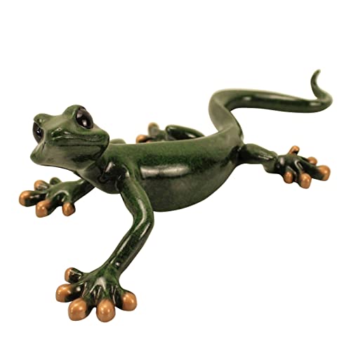 OF Salamander zum Aufhängen - Garten Deko Gartenfiguren für außen, Eidechse, Gecko - 33 bis 97 cm groß (97 cm lang) von OF