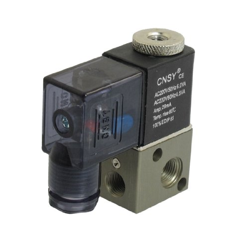 AC220V 3V1-06 Elektromagnetisches 2-Positionen-3-Wege-Magnetventil, 0-8 kgf/cm² AC220V 3V1-06 Elektromagnetisches 2-Positionen-3-Wege-Magnetventil, 0-8 kgf/cm² von OFBMXGKAO