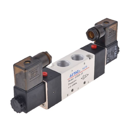 Luftsteuerung, 2 Positionen, 5-Wege-Magnetventil, DC 12 V Luftsteuerung, 2 Positionen, 5-Wege-Magnetventil, DC 12 V von OFBMXGKAO