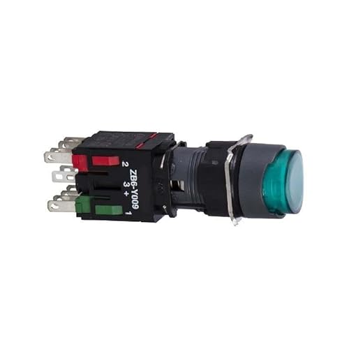 OFBMXGKAO Automatische Reset-Taste mit XB6-konvexem Kopf mit Licht XB6AE3B5B OFBMXGKAO Automatische Reset-Taste mit XB6-konvexem Kopf mit Licht XB6AE3B5B von OFBMXGKAO