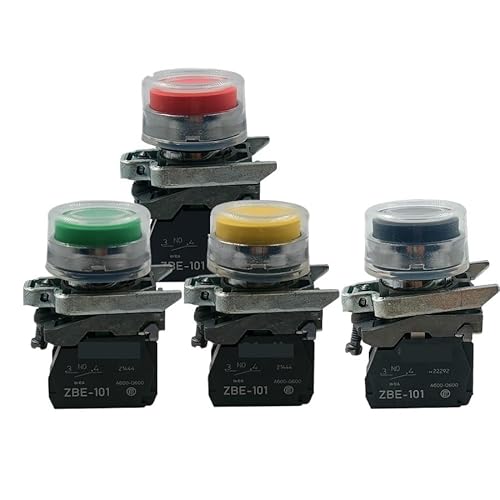 OFBMXGKAO XB4BP31 BP42 BP21 BP51 BP61 BP41 (XB4BP15) Metallknopfschalter mit wasserdichter Kappe von OFBMXGKAO
