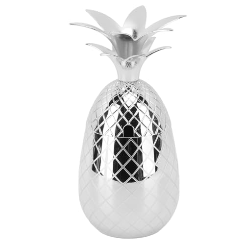 Cocktailgläser, 500ml 304 Edelstahl Cocktail Gläser mit Ananas Design und Vielseitige Verwendung, Exquisite Dekoration Iced Coffee Glas für Bar Familie Cocktailgläser, 500ml 304 Edelstahl Cocktail Gläser mit Ananas Design und Vielseitige Verwendung, Exquisite Dekoration Iced Coffee Glas für Bar Familie von OFFAXE