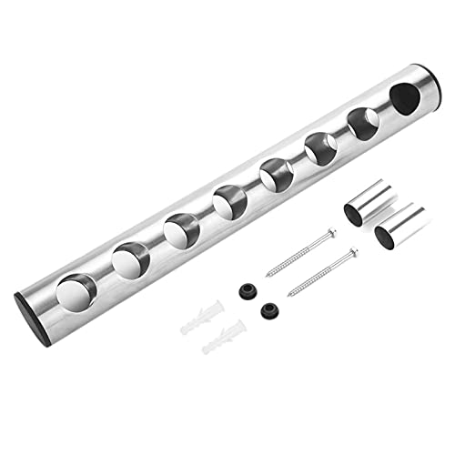 OFFAXE Weinregal, 8 Flaschen Flaschenregal mit Gestaffelten Löchern und Flexible Aufstellungsmöglichkeiten, Stilvolles Weinflaschenhalter für Hause (12 Löcher) von OFFAXE