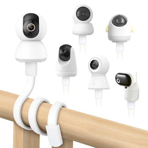 OFFCUP Babyphone Halterung Flexibel Baby Kamera Halter Kamera Halterung Faltbar Handyhalter Baby Monitor Halterung Kompatibel für Philips Avent Momcozy ieGeek BOIFUN GHB Hellobaby Babyphone von OFFCUP