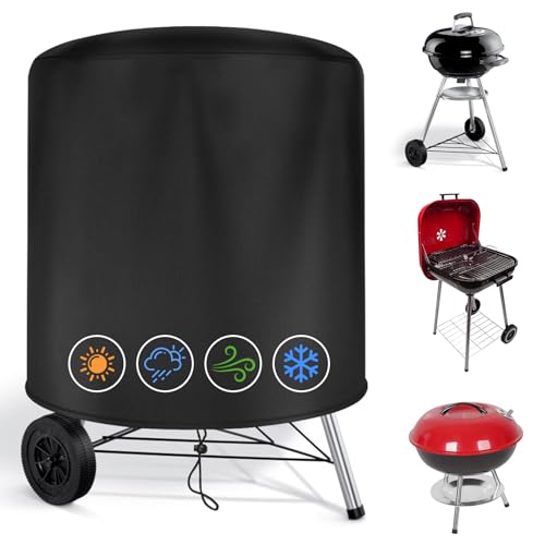 OFFCUP Kugelgrill Abdeckung 210D Oxford, Ø71 x 65 cm, Grillabdeckung Wetterfest, Grill Abdeckhaube Rund Gasgrill Wasserdicht Staubdicht Abdeckplane Reißfest UV BBQ Cover OFFCUP Kugelgrill Abdeckung 210D Oxford, Ø71 x 65 cm, Grillabdeckung Wetterfest, Grill Abdeckhaube Rund Gasgrill Wasserdicht Staubdicht Abdeckplane Reißfest UV BBQ Cover von OFFCUP