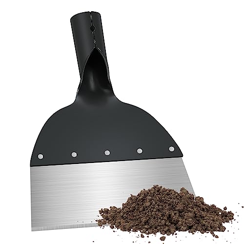 OFFCUP Outdoor Garten Reinigungsschaufel, Gartenschaufel Multifunktionale, Garten Schaufel Gartengeräte Unkraut Entferner GerätGartenschaufel Klein Gartenkelle Pflanzschaufel （20cm ohne Holzgriff） von OFFCUP