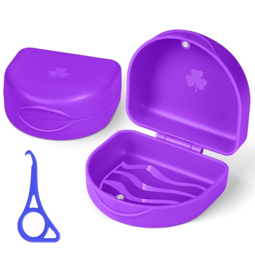 OFFCUP Zahnspangendose mit Aligner Entfernungswerkzeug Spangendose Tragbar Dento Box Gebissdose Prothesendose Zahnspangenbox Schienendose Zahnschiene Box -Lila OFFCUP Zahnspangendose mit Aligner Entfernungswerkzeug Spangendose Tragbar Dento Box Gebissdose Prothesendose Zahnspangenbox Schienendose Zahnschiene Box -Lila von OFFCUP