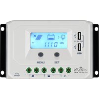 Offgridtec - pwm Pro Laderegler 12V/24V 30A usb von OFFGRIDTEC