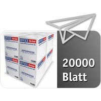 OFFICE Partner Premium Kopierpapier, weiß - DIN A4 80g/m² - 20.000 Blatt von OFFICE-Partner