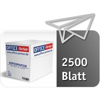 OFFICE Partner Premium Kopierpapier, weiß - DIN A4 80g/m² - 2.500 Blatt von OFFICE-Partner