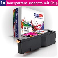 OFFICE-Partner Premium Toner alternativ zu Dell C1660 M - magenta von OFFICE-Partner