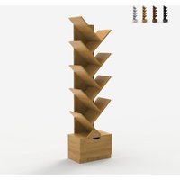 Bücherregal 10 Regale modernes Design Schublade Wohnzimmer Büro Treebook 150 - Natur Bücherregal 10 Regale modernes Design Schublade Wohnzimmer Büro Treebook 150 - Natur von OFFICE24