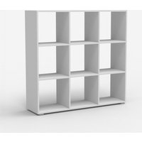 Bücherregal für Wohnzimmer Büro modern weiß aus Holz Wari Bücherregal für Wohnzimmer Büro modern weiß aus Holz Wari von OFFICE24