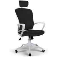 Bürostuhl aus Stoff mit Ergonomischen Linien und Kopfstütze Im Sepang-Design Bürostuhl aus Stoff mit Ergonomischen Linien und Kopfstütze Im Sepang-Design von OFFICE24