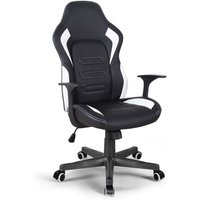 Ergonomischer Bürostuhl aus Kunstleder Im Rennsportstil Aragon von OFFICE24