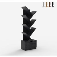 Modernes design bücherregal 8 Schublade Regale Wohnzimmer Büro Treebook 120 - Schwarz Modernes design bücherregal 8 Schublade Regale Wohnzimmer Büro Treebook 120 - Schwarz von OFFICE24