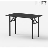 platzsparender klappbarer Schreibtisch Homeoffice Foldesk 100x60cm - Schwarz platzsparender klappbarer Schreibtisch Homeoffice Foldesk 100x60cm - Schwarz von OFFICE24