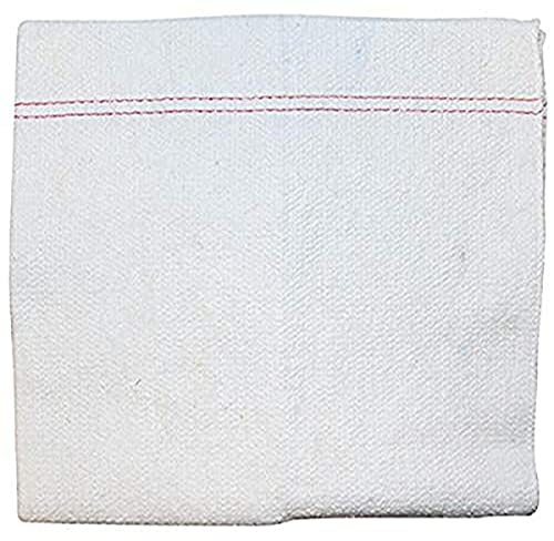 OFFICER PRODUCTS Bodentuch 1 Stck. /60% Baumwolle 60x70 cm Farbe: Weiss Universell Einsetzbar und Wiederverwendbar/Super saugstark und ist sehr Strapazierfähig/Für Alle Böden Geeignet von OFFICER PRODUCTS