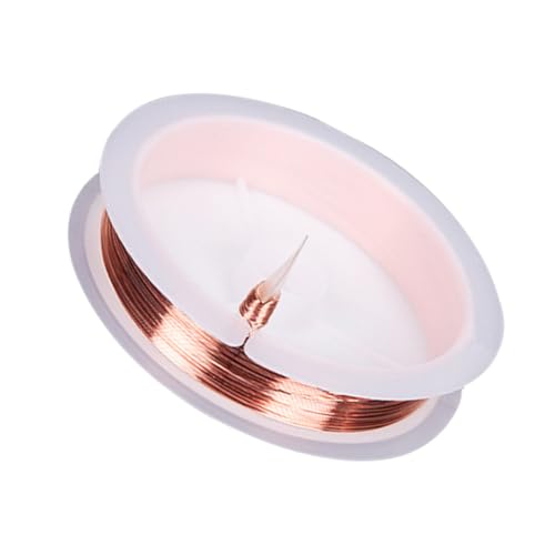 OFFIGAM 1 Rolle Multi Funktionaler Kupferdraht Biegsamer Basteldraht für Herstellung von Reed Pfeifen Langlebig und Tragbar für DIY Projekte und Musikinstrumente OFFIGAM 1 Rolle Multi Funktionaler Kupferdraht Biegsamer Basteldraht für Herstellung von Reed Pfeifen Langlebig und Tragbar für DIY Projekte und Musikinstrumente von OFFIGAM