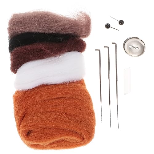 OFFIGAM 1 Satz Wollfilz-spaß Filztiere Zum Basteln Tiere Ball Wollhandwerk Handwerk Aus Wollfilz Kostümzubehör Tiere Basteln Kleine Wollfilztiere Tiere Wolltiere Wollfilzset Haar OFFIGAM 1 Satz Wollfilz-spaß Filztiere Zum Basteln Tiere Ball Wollhandwerk Handwerk Aus Wollfilz Kostümzubehör Tiere Basteln Kleine Wollfilztiere Tiere Wolltiere Wollfilzset Haar von OFFIGAM