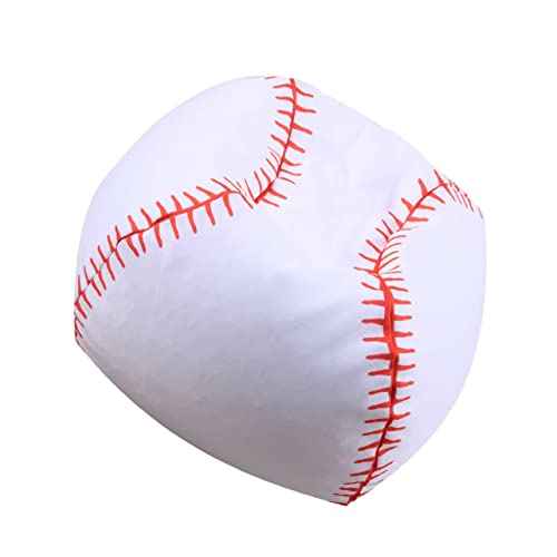 OFFIGAM 1 Stück Aufbewahrungstasche Baseball Stil Sitzsack für Kuscheltiere Zipper Füllung Maschinenwaschbar für Kinderzimmer von OFFIGAM